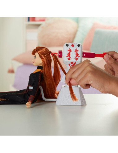 Muñeca Anna Disney Frozen 2 con Cabello Rojo y Trenzador