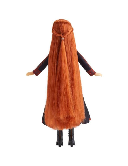 Muñeca Anna Disney Frozen 2 con Cabello Rojo y Trenzador