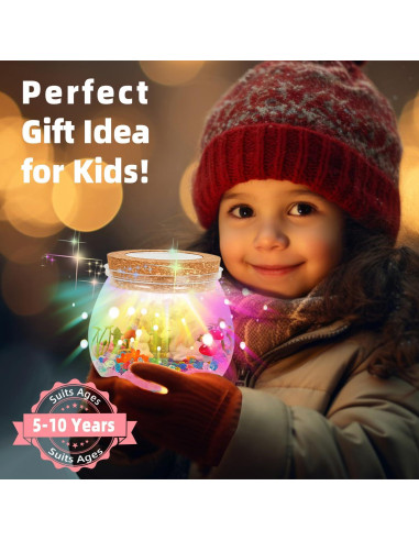 Kit de Terrario Unicornio Tywop con Luces LED y Control Remoto