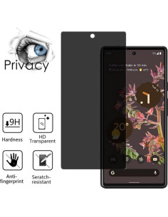 Protector de Pantalla Privado AISELAN para Google Pixel 6 - 2 Pcs 2