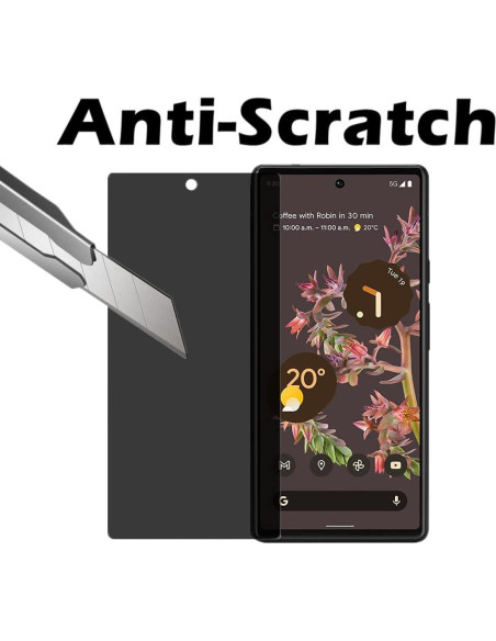 Protector de Pantalla Privado AISELAN para Google Pixel 6 - 2 Pcs