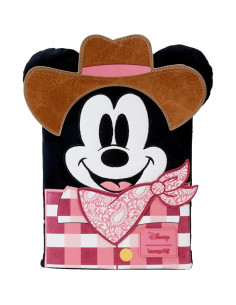 Diario de Peluche Mickey Western Loungefly 16.8x2.5x21.6cm 2