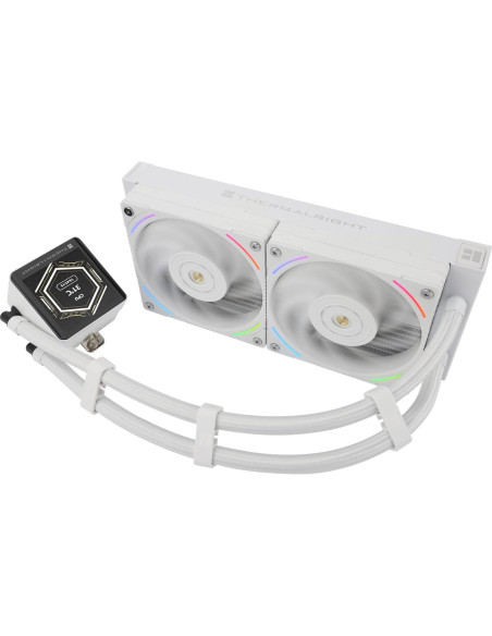 Enfriador de Agua para CPU Thermalright Frozen Vision 240 Blanco - Pantalla LCD 2.88"