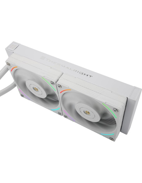 Enfriador de Agua para CPU Thermalright Frozen Vision 240 Blanco - Pantalla LCD 2.88"