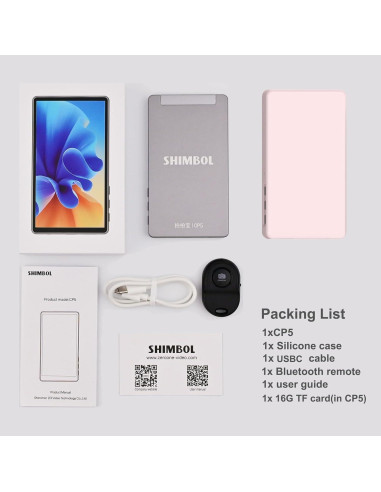 Monitor de Cámara Trasera Snambol CP5 5" Full HD Táctil