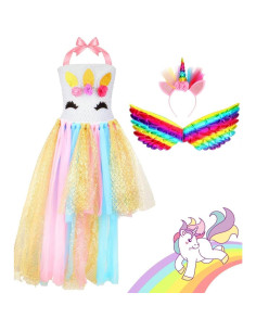 Set de Disfraces de Princesa Chillife 18 Piezas para Niñas 2