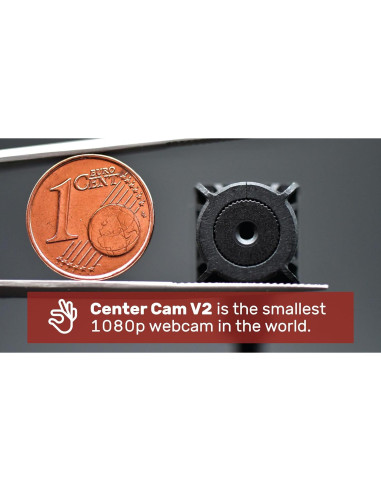Cámara Center Cam V2 1080p HD Ajustable USB para Laptop