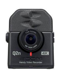 Grabadora de Video Portátil Zoom Q2n-4K + Batería Externa 2