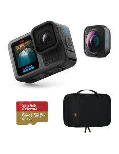 Cámara GoPro HERO13 Black con Módulo Lente Ultra-Ancho 64GB