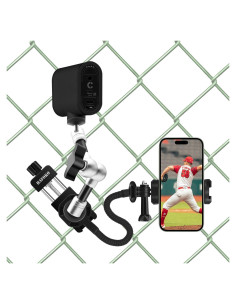 Kit de Montaje Doble de Cerca de Béisbol HAFOKO - Soporte para GoPro y DJI