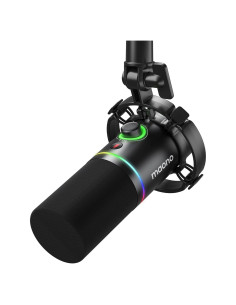 Micrófono Dinámico MAONO PD200X USB/XLR con RGB y Control