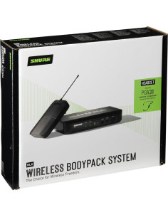 Sistema de micrófono inalámbrico Shure BLX14/P31 - 14h batería, 100m alcance 2
