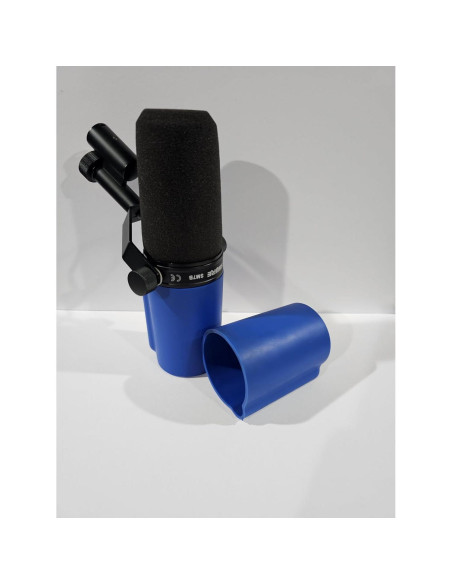 Cubierta de Micrófono Azul Myc para Shure SM7B y SM7dB