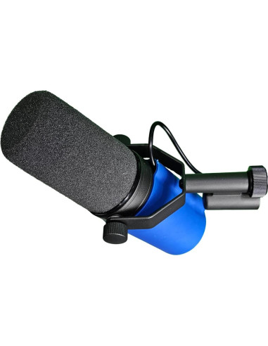 Cubierta de Micrófono Azul Myc para Shure SM7B y SM7dB