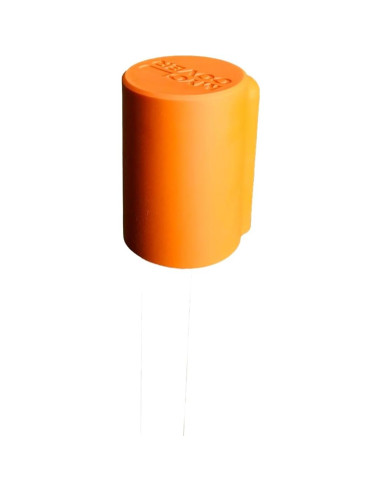 Cubierta de Micrófono Naranja Myc para Shure SM7B y SM7dB