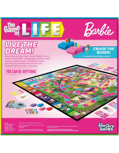 Juego de Mesa Hasbro El Juego de la Vida Barbie 8+ 2