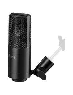 Micrófono XLR FIFINE K669C Cardioide para Podcast y Streaming