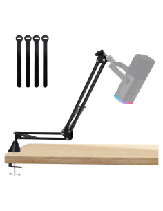 Brazo de Micrófono de Perfil Bajo SUNMON para Gaming y Streaming