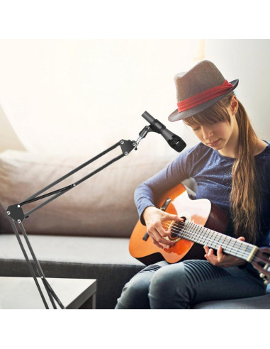 Brazo de Micrófono Ajustable 360 Metal para Blue Yeti HyperX