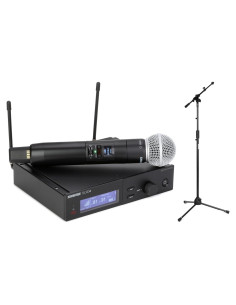 Micrófono Inalámbrico Shure SLXD24/SM58 con Soporte de Trípode