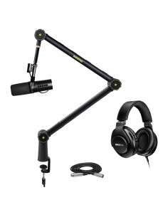 Micrófono dinámico Shure SM7DB con preamplificador y soporte
