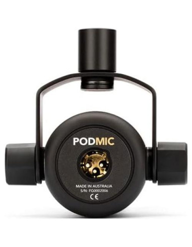 Micrófono Dinámico Rode PodMic + Brazo StreamEye BOOMARM