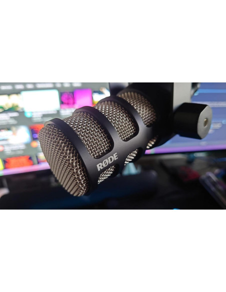 Micrófono Dinámico Rode PodMic + Brazo StreamEye BOOMARM