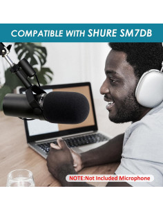 Cubierta de micrófono YOUSHARES para Shure SM7B - Filtro pop 2