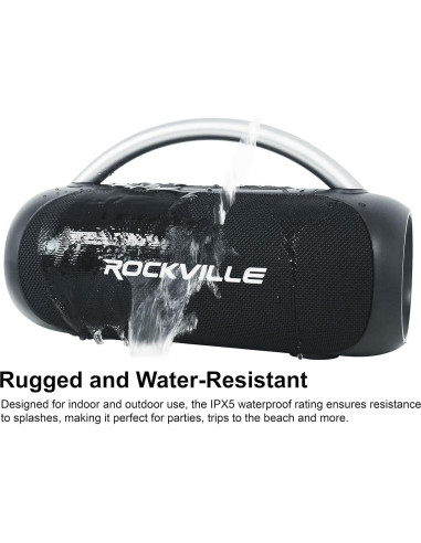 Paquete Micrófono Inalámbrico ATW-2120CS + Altavoz Bluetooth Rockville RPB-D3