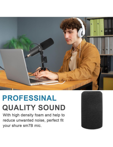 Funda de Viento ChromLives para Micrófono Shure SM7B