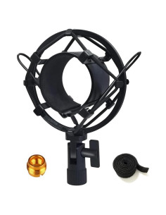 Soporte de micrófono Etubby 47-53mm ajustable con adaptador