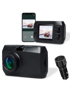 Cámara de tablero WiFi VSYSTO 2K con G-Sensor y cargador USB