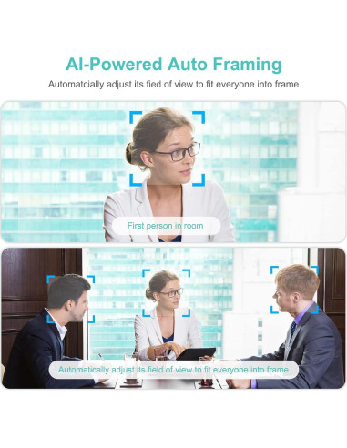 Cámara de Conferencia 4K RayBit SeeUp 4C con Micrófono y Altavoz