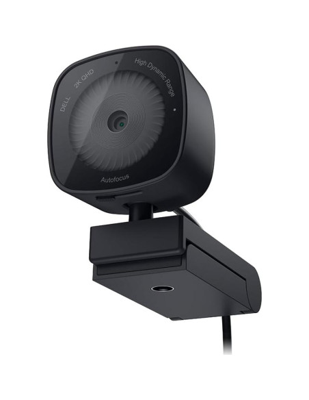 Webcam Dell WB3023 2K QHD USB-A con Micrófono y Privacidad