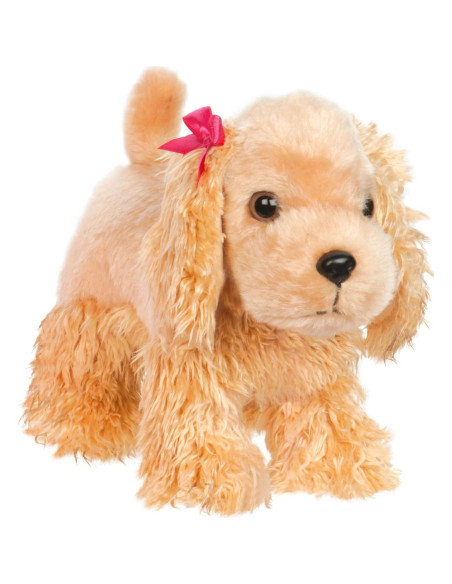 Cachorro de Peluche Cocker Spaniel Pucci Pups con Bolsa