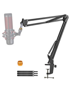 Brazo Boom Ajustable YUZUHOME para Hyperx Quadcast S - Soporte Profesional