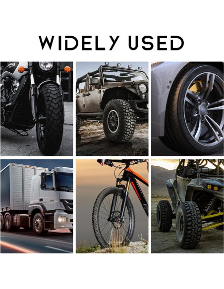 120 Piezas Parche de Reparación de Neumáticos Ohleats 32-58mm