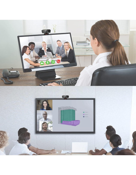 Webcam Redragon GW800 1080P USB 2.0 con micrófono dual Webcam Redragon GW800 1080P USB 2.0 con micrófono dual