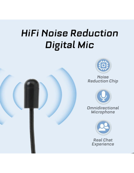 Cámara Web Sanpyl USB Manual con Luz LED y Micrófono