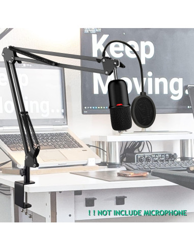 Soporte de Micrófono HyperX SoloCast con Filtro Antipop