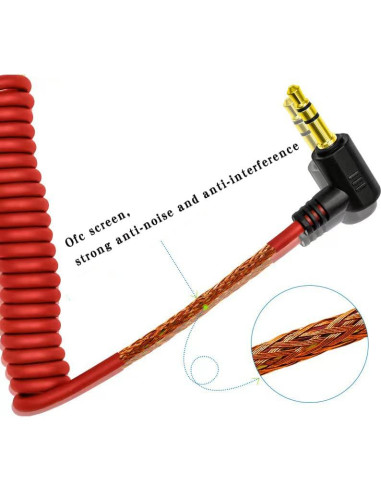 Adaptador USB C a TRS 3.5mm Arklove para Micrófonos