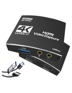 Tarjeta de Captura HDMI a USB 3.0 4K 60FPS Shuomeng