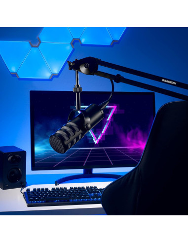 Micrófono Dinámico Samson Q9x para Podcasting y Streaming