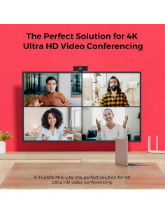 Cámara Web 4K COOLPO AI Huddle Mini Lite - Seguimiento y Enfoque Automático 2