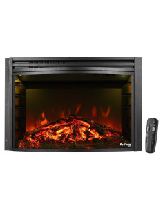 Insertable de Chimenea Eléctrica e-Flame USA 1500W 3D Negro