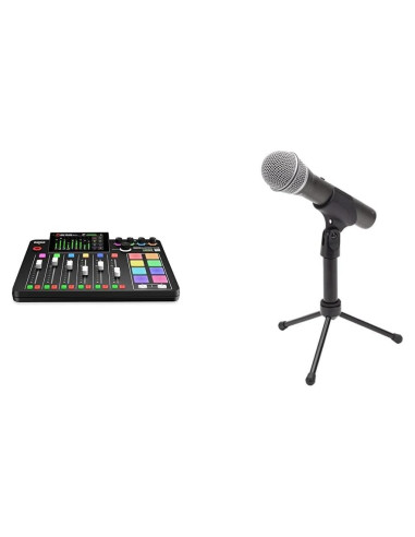 RDE RDECaster Pro II + Micrófono Dinámico Samson Q2U