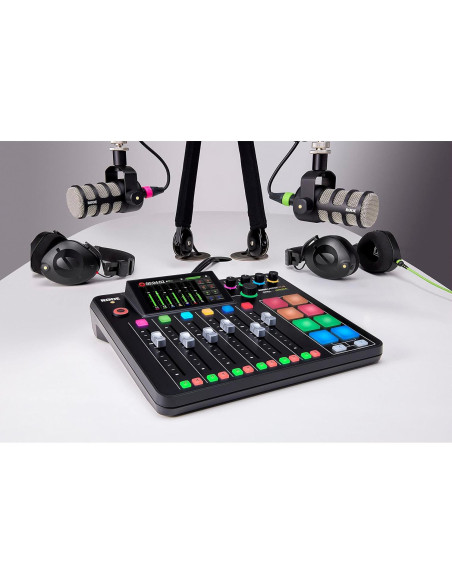 RDE RDECaster Pro II + Micrófono Dinámico Samson Q2U