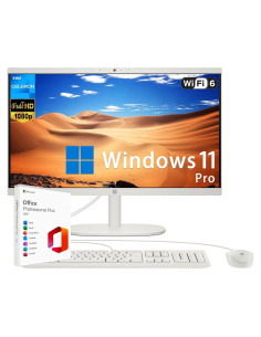 Computadora Todo-en-Uno HP 21.5" FHD, 32GB RAM, 1TB SSD, Intel Celeron