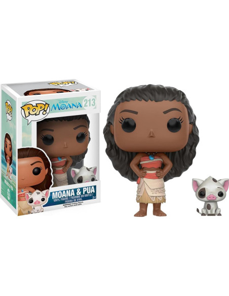 Figuras de Acción Funko Disney Moana y Pua 9.5 cm