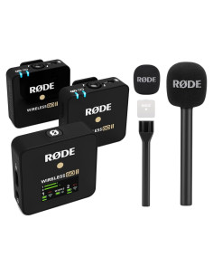 Micrófono Inalámbrico RDE Wireless Go II Doble Canal